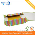 Fashional creative free sample colorful cardboard packaging box
